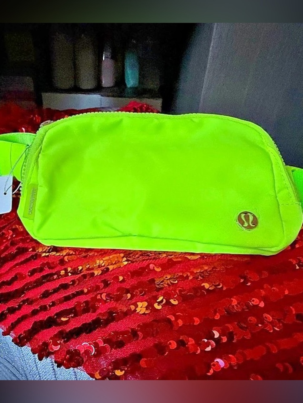 lululemon Everywhere Belt Bag *1L Green Crossbody Bag